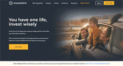 Desktop Screenshot of moneyfarm.com