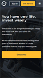 Mobile Screenshot of moneyfarm.com